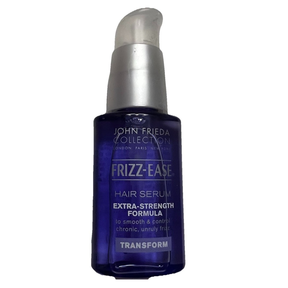 John Frieda Frizz Ease Extra Strength Hair Serum 1.69oz Smooth Control Frizz New